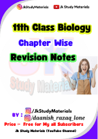 11th Biology _ Revision (Mindmap) Notes.pdf